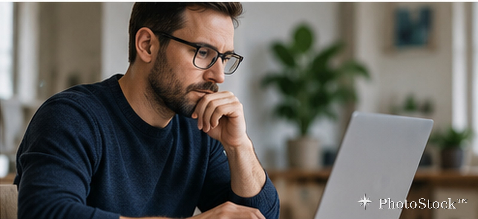 Remote worker checking digital results